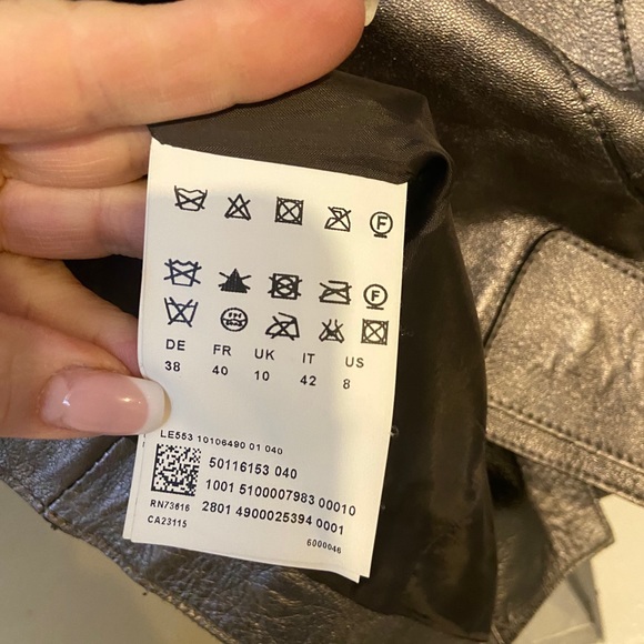 Vintage Boss Leather Jacket - Picture 2 of 6